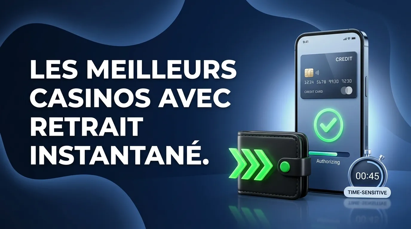 Les meilleurs casinos avec retrait instantané